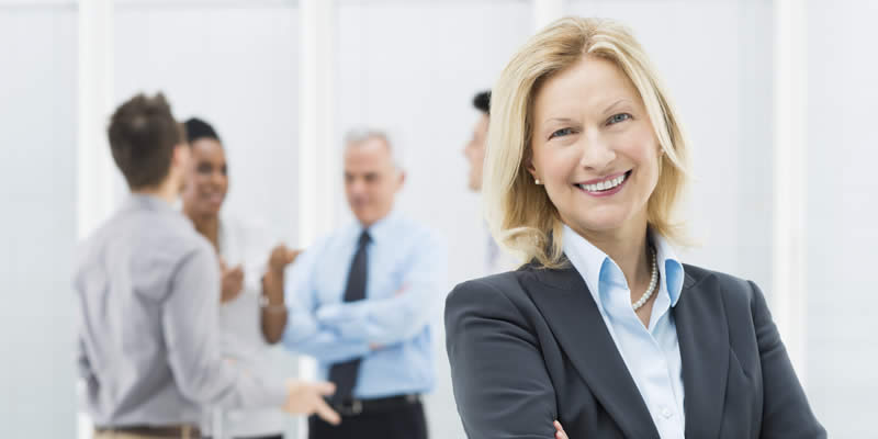 Confident business women